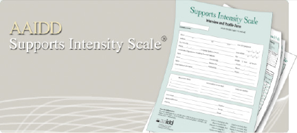 AAIDD Supports Intensity Scale